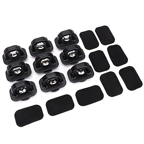 WOWAUTO DZ97903 Truck Bed Side Wall Tie Down Anchors, Bed Cargo Hooks for 2007-2023 Chevy Silverado 1500 2500 3500 Chevy Colorado IGMC Sierra 1500 2500 3500 I GMC Canyon 4PCS - Image 2