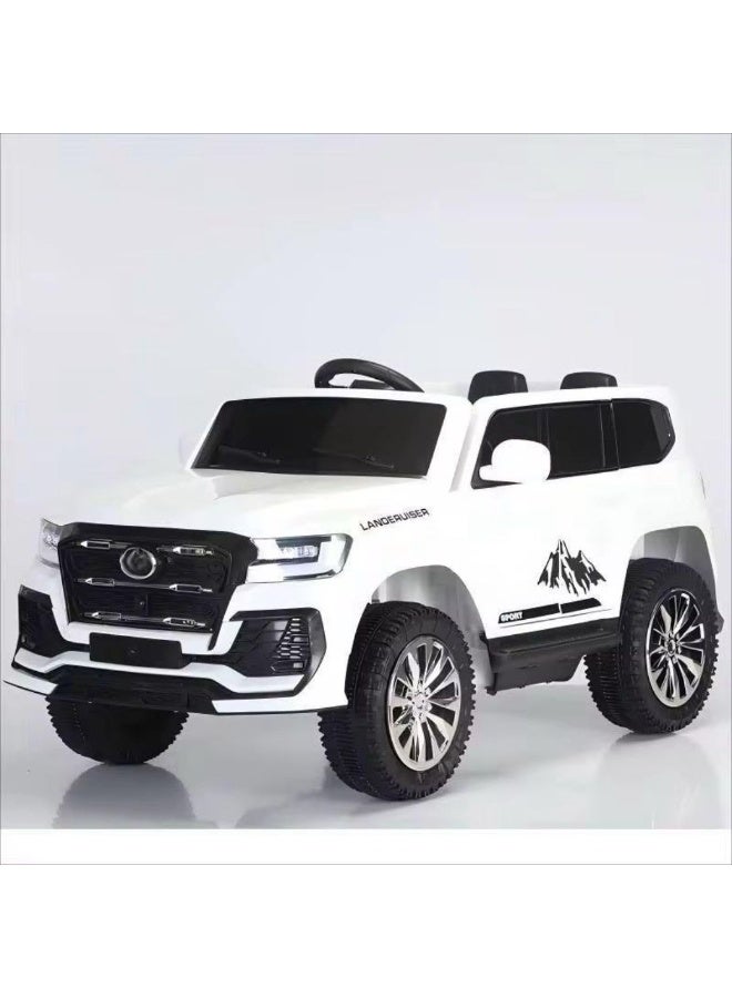 TOYOTA Large electric car for children, new design, 12V, double door, 2 seats, suitable for ages 2-13 years, with remote control. - Image 1