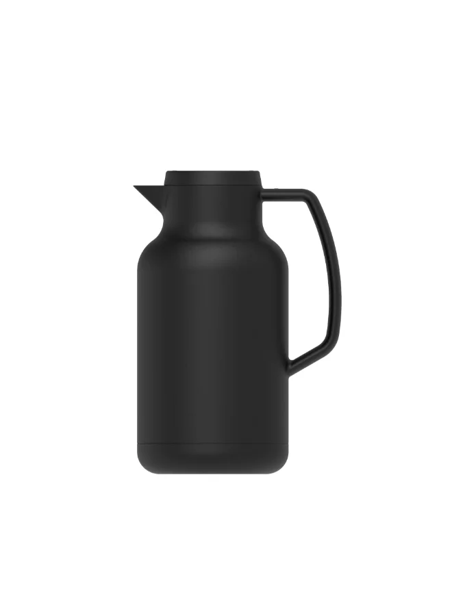 بارفيت قارورة عازلة للحرارة عالية الجودة تصميم عصري أسود 1 لتر 2108_BLACK