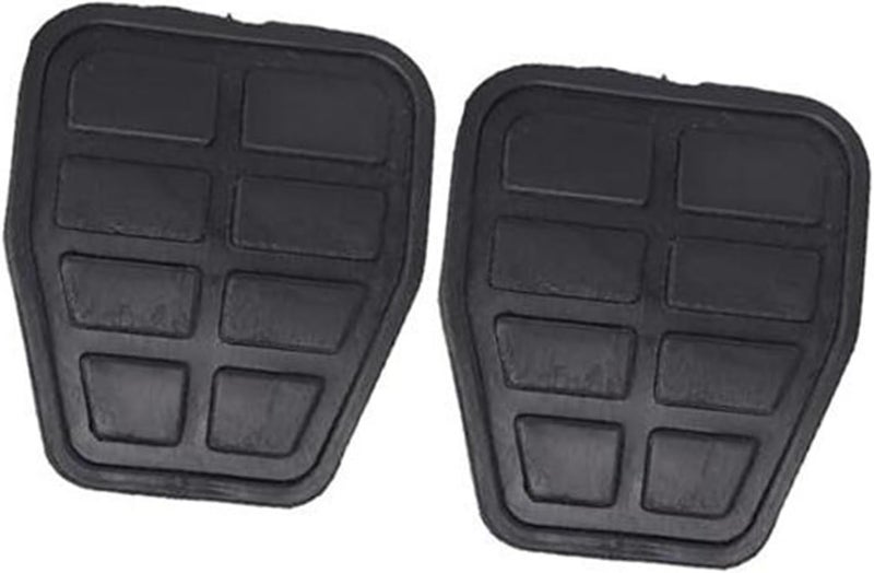 Wivplex Rubber Brake and Clutch Pedal Pad Set for VW Lupo - Image 1