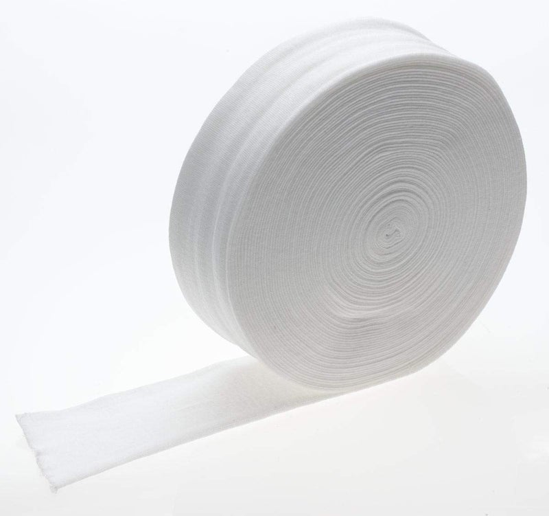 Medline Non-Sterile Tubular Stockinettes, 4 x 25 yd, Unbleached, 1 Roll - Image 2