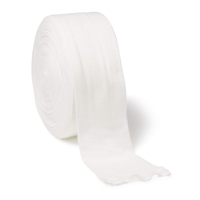 Medline Non-Sterile Tubular Stockinettes, 4 x 25 yd, Unbleached, 1 Roll - Image 1