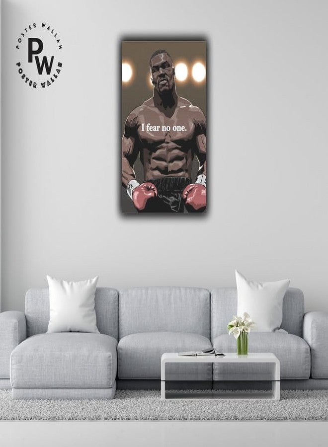 POSTER WALLAH ملصق ملاكمة مايك تايسون من بوستر والا | ملصق جمالي | ديكور حائط MKTSN05 (18×12 بوصة) - Image 2
