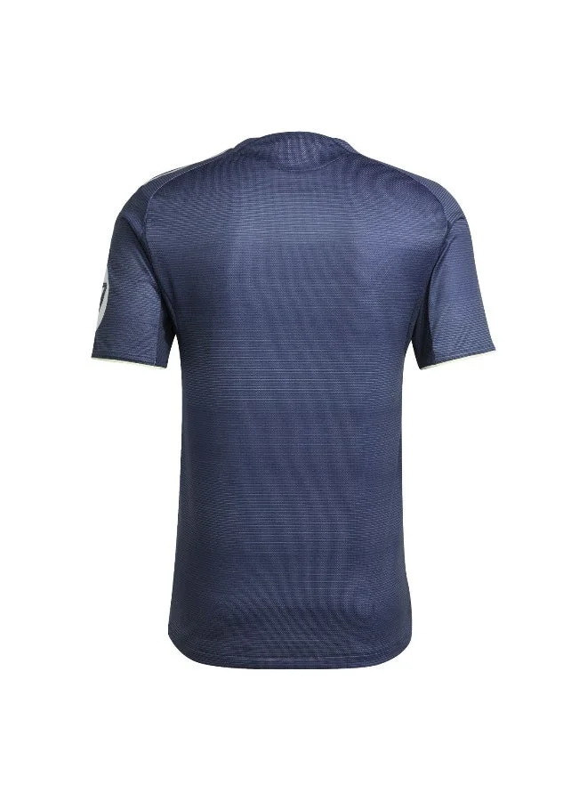 اديداس قميص رجالي أزرق