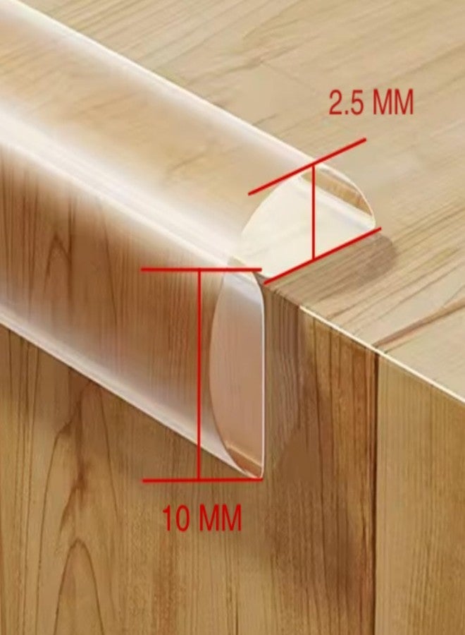 Finalize 3 Meter Edge Protector, Baby Proofing Edge Protector Strip for Baby, Child Proof Table Edge Protectors Guards Safety Bumper Cover for Furniture Desk Crib Gate Bed Wall Soft Silicone (3 Meter) - Image 3