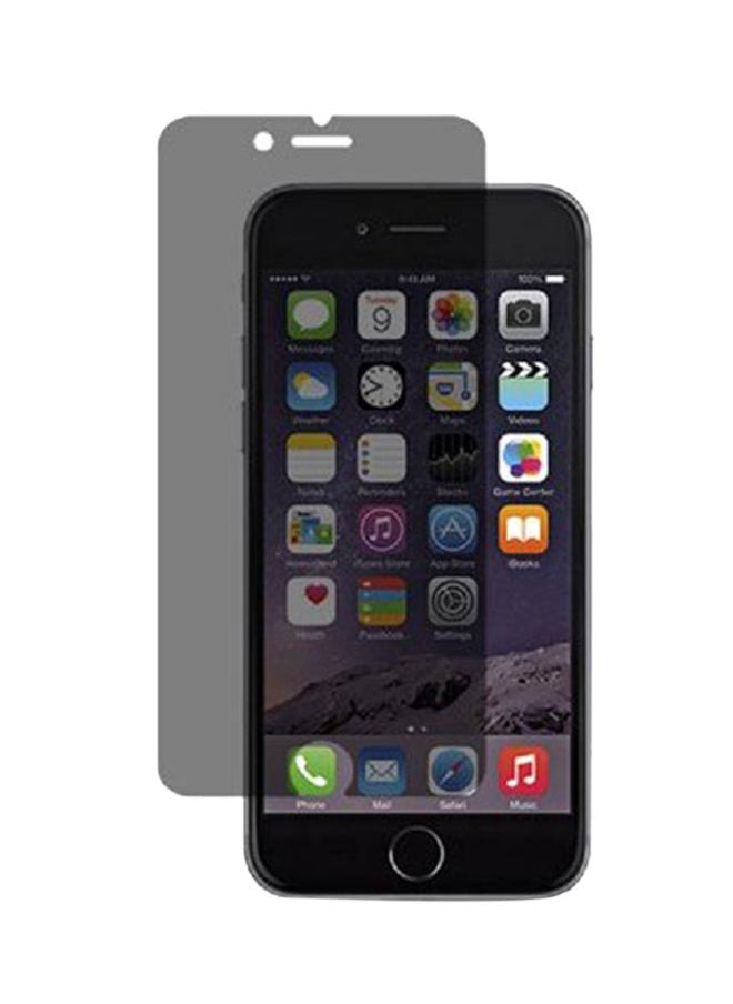 NIBEMINENT - 360° Privacy Anti-Peeping And Anti-Shock LCD Screen Protector For iPhone 6 Plus 6S Black - Image 1