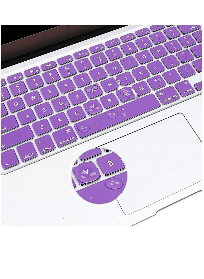 Ntech غطاء لوحة مفاتيح سيليكون للغة الإنجليزية Ntech لجهاز MacBook Pro 13/15/17 بوصة A1466 A1369 A1278/A1425/A1502/A1286/A1398 تخطيط أمريكي - Image 4