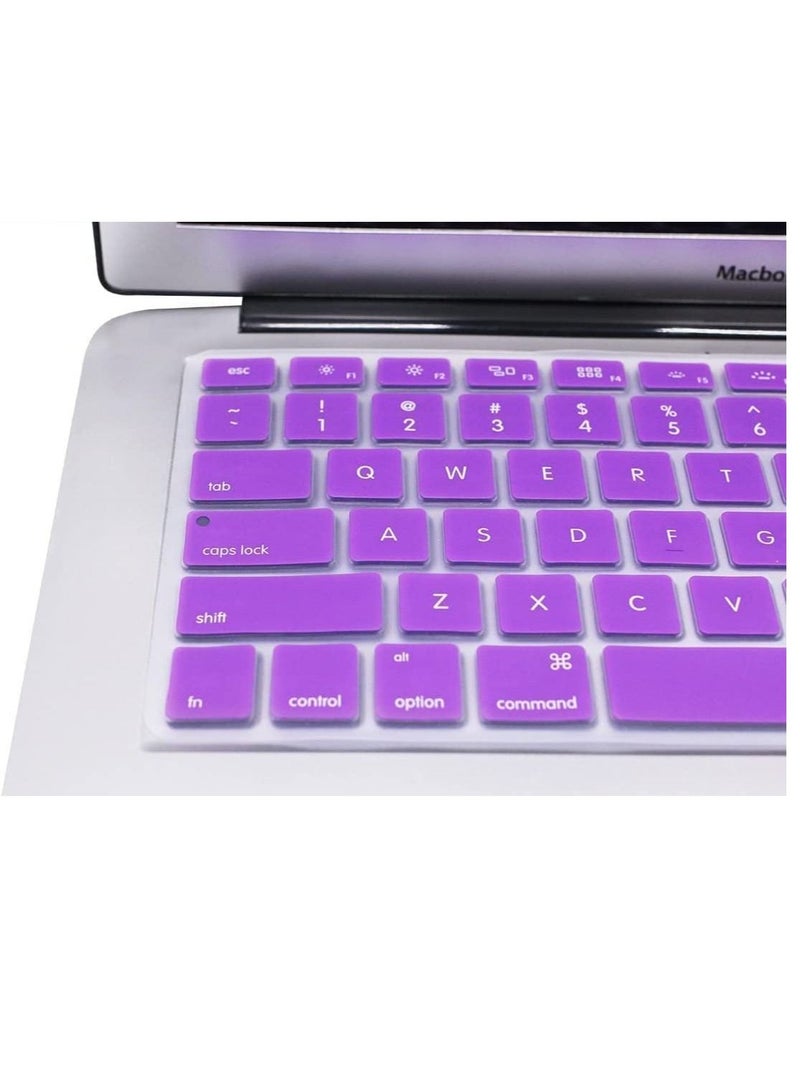 Ntech غطاء لوحة مفاتيح سيليكون للغة الإنجليزية Ntech لجهاز MacBook Pro 13/15/17 بوصة A1466 A1369 A1278/A1425/A1502/A1286/A1398 تخطيط أمريكي - Image 5