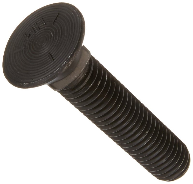 Hillman The Hillman Group 260087 1/2-Inch x 2 1/2-Inch Plow Bolts, 50-Pack, Black