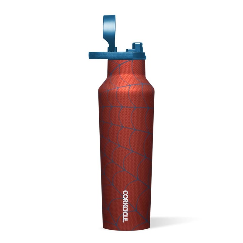 Corkcicle x Marvel Spider-Man Sport Canteen Insulated Tumbler, 20 oz â€“ Reusable Water Bottle Keeps Beverages Cold for 25 Hours & Hot 12 Hours â€“ Cupholder Friendly Tumbler with Screw-On Cap - Image 3