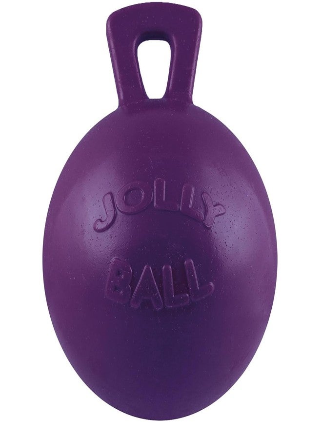 Jolly Pets Tug-N-Toss Ball Color: Purple, Size: 6" H x 4.5" W x 4.5" D - Image 1