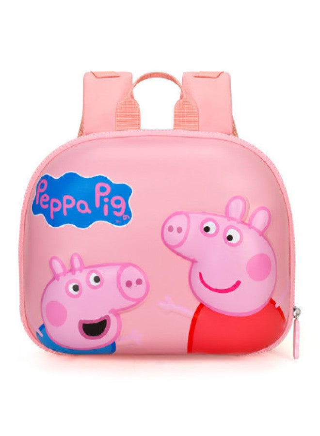 Peppa Pig Lightweight Cute Fashionable Kids Backpack For Kindergarten - Peppa Pig Cartoon Backpack For Toddlers - Image 1