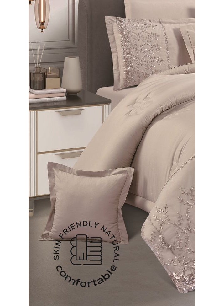 MARK Luxury royal bridal double bedspread with lace design, made of microfiber, size 240*260 cm - Image 2