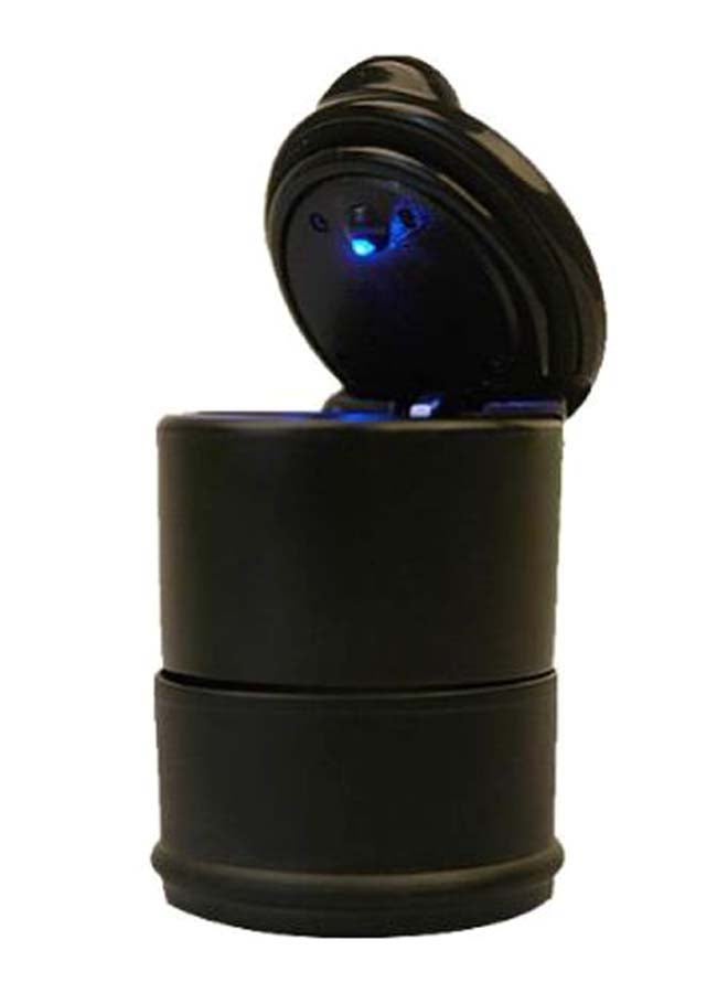 Cylinder Shape With LED Indicator Light Ash Tray - Image 1