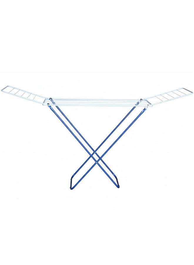 Clean and Care Clean & Care 18M Winged Clothes Drying Rack – Eco Series Foldable Laundry Airer, Lightweight & Durable Cloth Dryer Stand for Indoor/Outdoor Use (50cm x 117cm Folded) Multicolor - Image 3