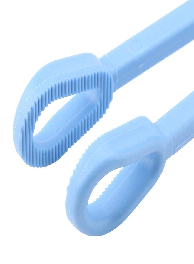 EBTOOLS Reptile Feeding Clip, 24.5cm/9.64inch Blue Plastic Clip Reptile Plastic Tweezers Tongs Feeding Tool for Tortoise Lizard Frog Spider Tarantulas - Image 5