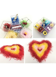 packbox.in packboxin Multicolored Paper Shreds Strands Shredded Crinkle Confetti for DIY Gift Decorative Paper Wrapping Basket Filling  - Image 3