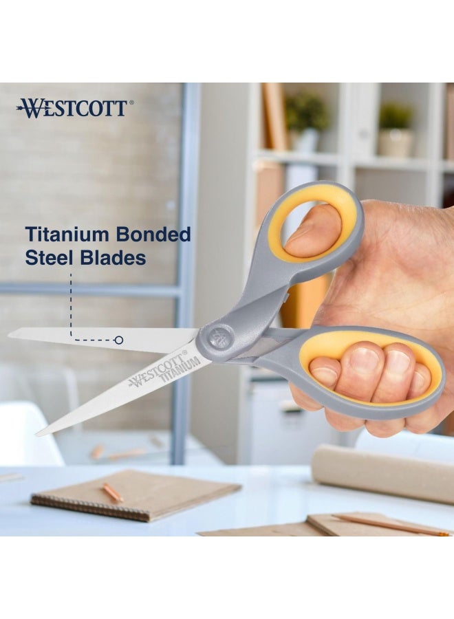 Westcott 8  Titanium Bonded Scissors - Image 3