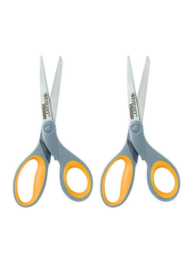 Westcott 8  Titanium Bonded Scissors - Image 2