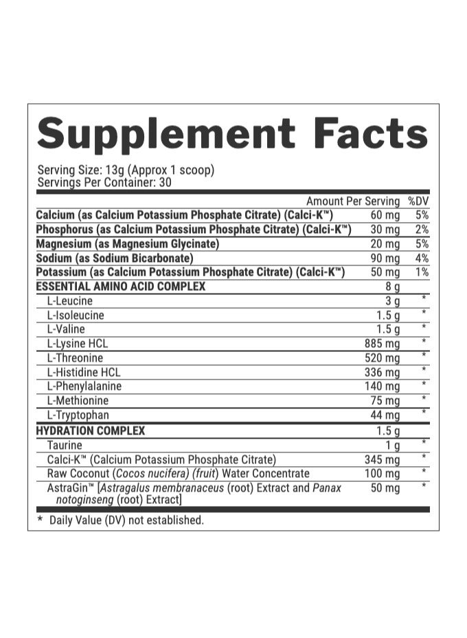 نورتكس ريسيرش EAA + ترطيب - توت أزرق - (390 جم) - Image 2