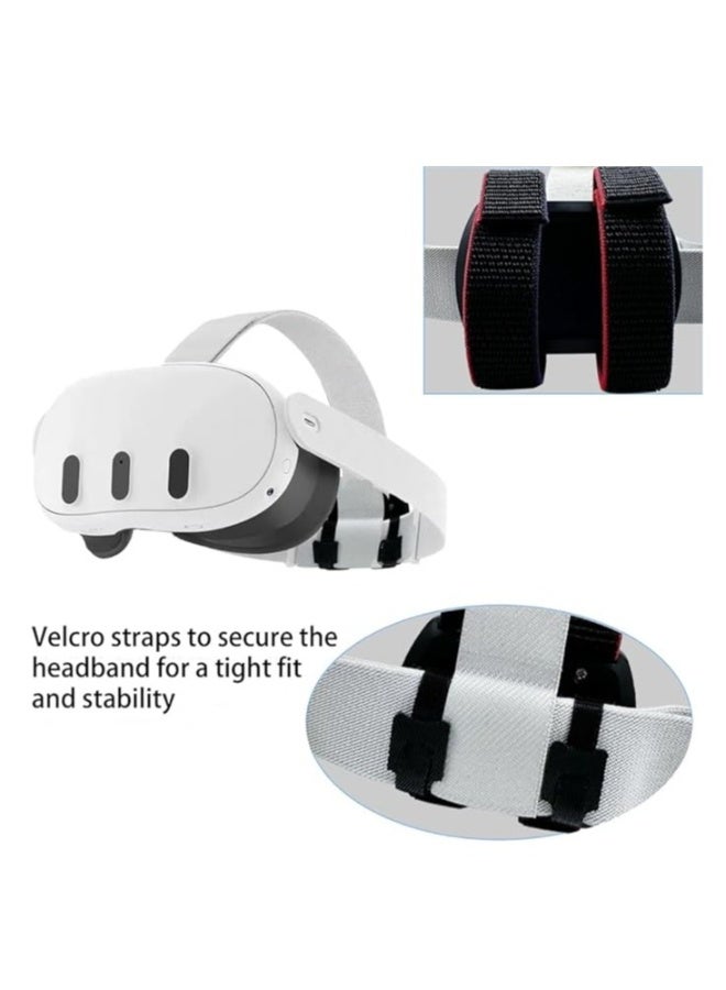 VR battery strap for Meta Quest 3, external mobile connection strap for Meta Quest 3, VR headset charging cable and power bank, strap attachment kit, clip kit, stand - Image 4