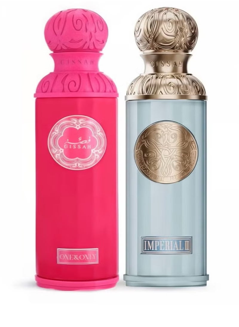 قصة مجموعة عطور قصة امبريال فالي 200 مل + قصة اونلي 200 مل 