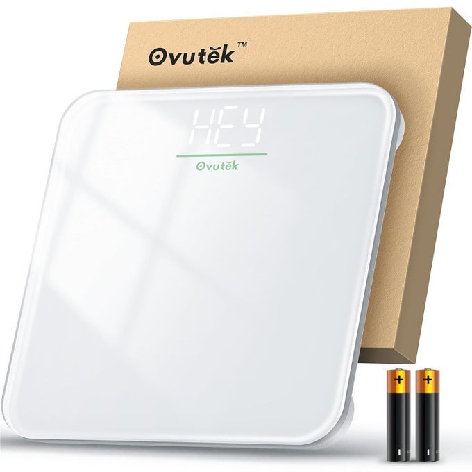 DIGITAL BATHROOM SCALE FOR ADULTS - WHITE