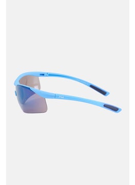 FILA Men SF217 Rimless UV Protection Sport Sunglasses, Sky Blue  - Image 2