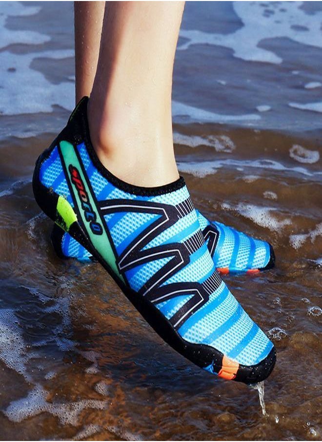 NIBEMINENT Pair Of Quick Dry Barefoot Water Shoes  - Image 1