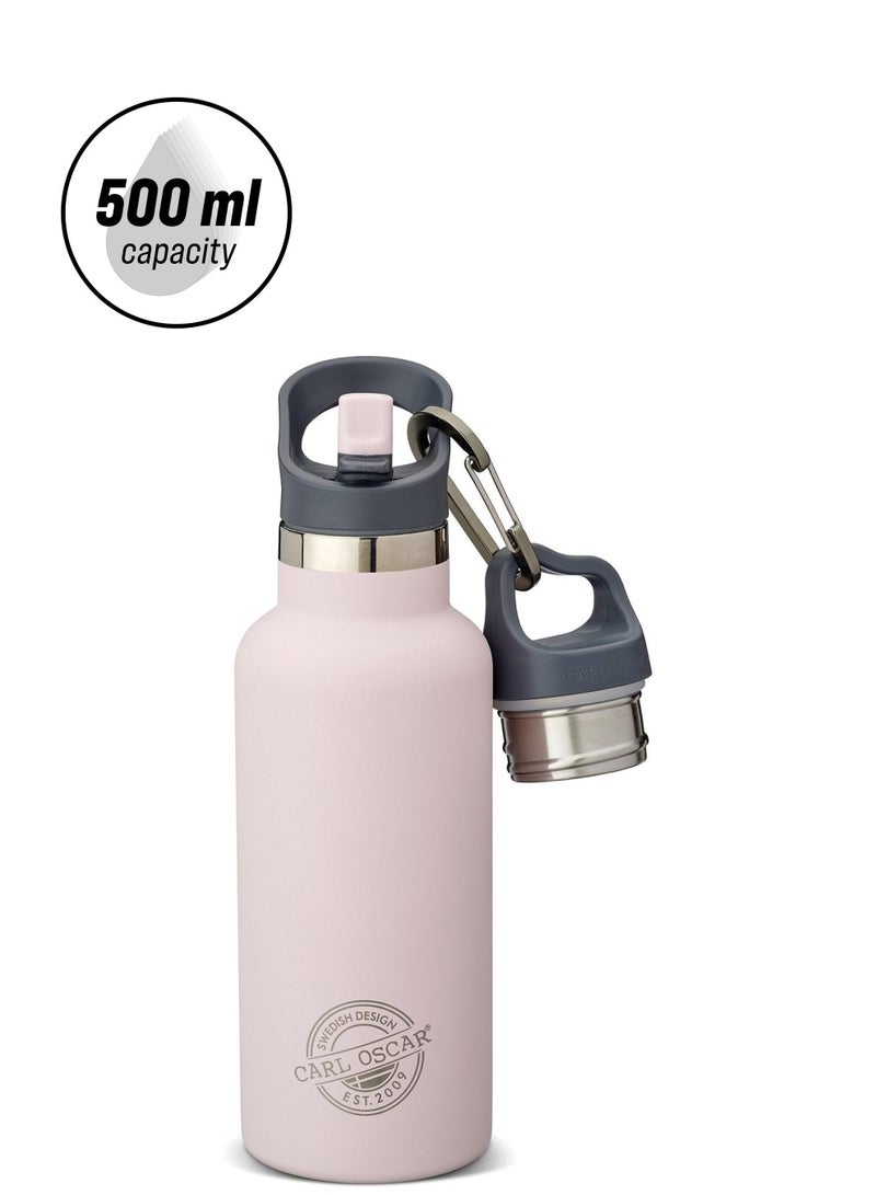 Carl Oscar Sweden Tempflask™ 0.5 L - Pink - Image 1