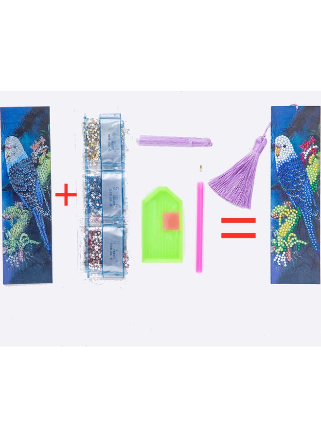 نيبمينينت مجموعة تطريز اللوحات الفنية بالألماس بنمط خماسي الأبعاد متعدد الألوان 21.00 x 1.00 6.00سم - Image 3