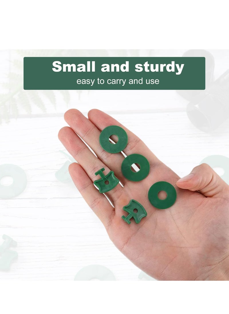 SYOSI - SYOSI 200 PCS Greenhouse Twist Clips, Plastic Greenhouse Fixing Clips, Shading Fixing Twist Clips, Greenhouse Gadgets Hanging Tool Greenhouse Accessories for Aluminium Greenhouse Extender Clips - Image 1