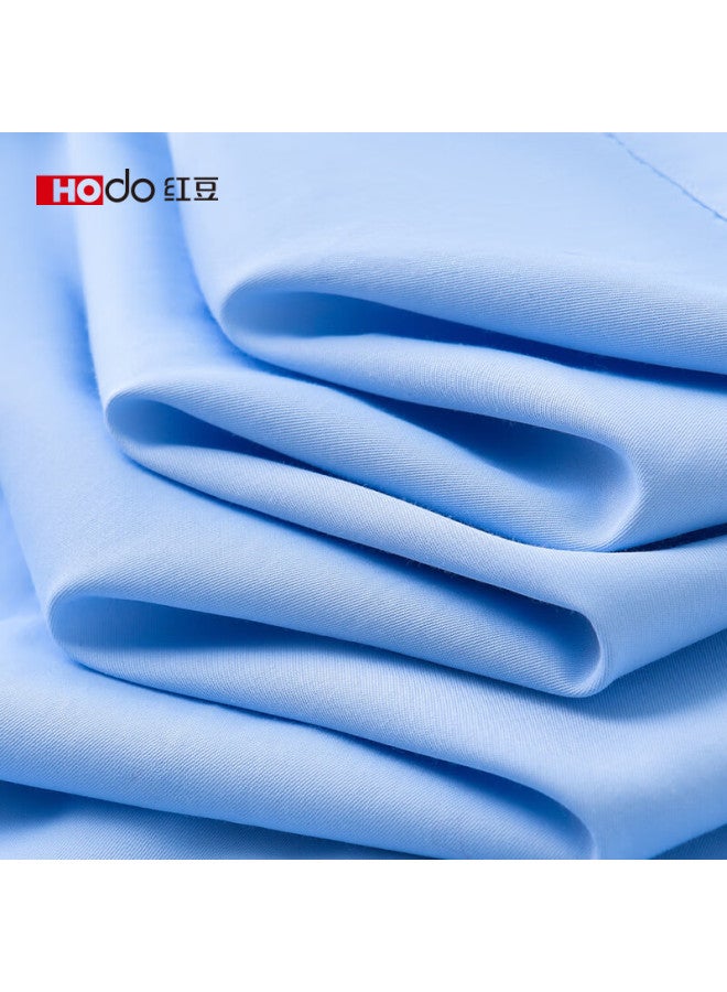 Hodo Men's Long-sleeve Cotton Solid Color White Shirt, Business Casual Professional Work Uniform Formal Dress Shirt Cardigan For Me - Image 5