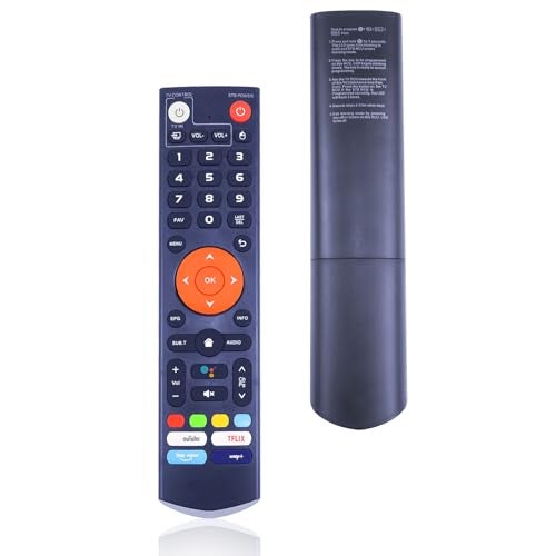 KMHGD New V3 Plus Voice Remote Control, Replacement Compatible with vSeeBox V3 Plus V3 Pro Smart Bluetooth Voice Remote Control - Image 1