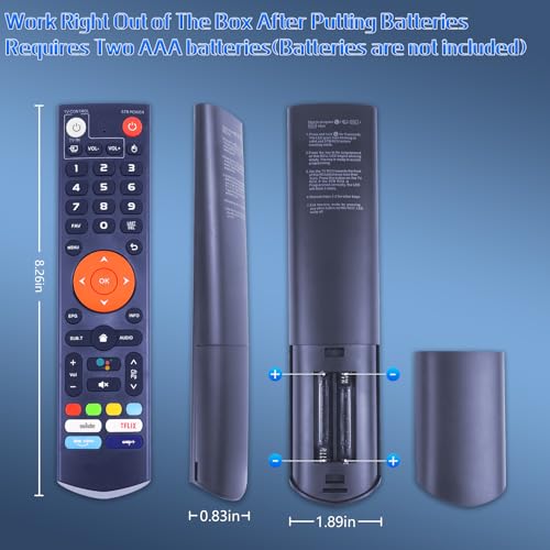 KMHGD New V3 Plus Voice Remote Control, Replacement Compatible with vSeeBox V3 Plus V3 Pro Smart Bluetooth Voice Remote Control - Image 4