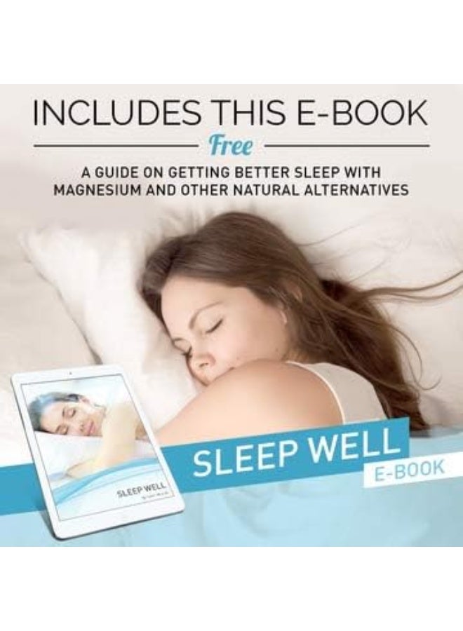 Seven Minerals Natural Sleeping Aid for Insomnia and a Good Night's Sleep - Powerful Magnesium Oil Blend with Organic Essential Oils (Cedarwood, Lavender, Sweet Marjoram and Clary Sage) Made in USA - 4 fl oz - Image 5
