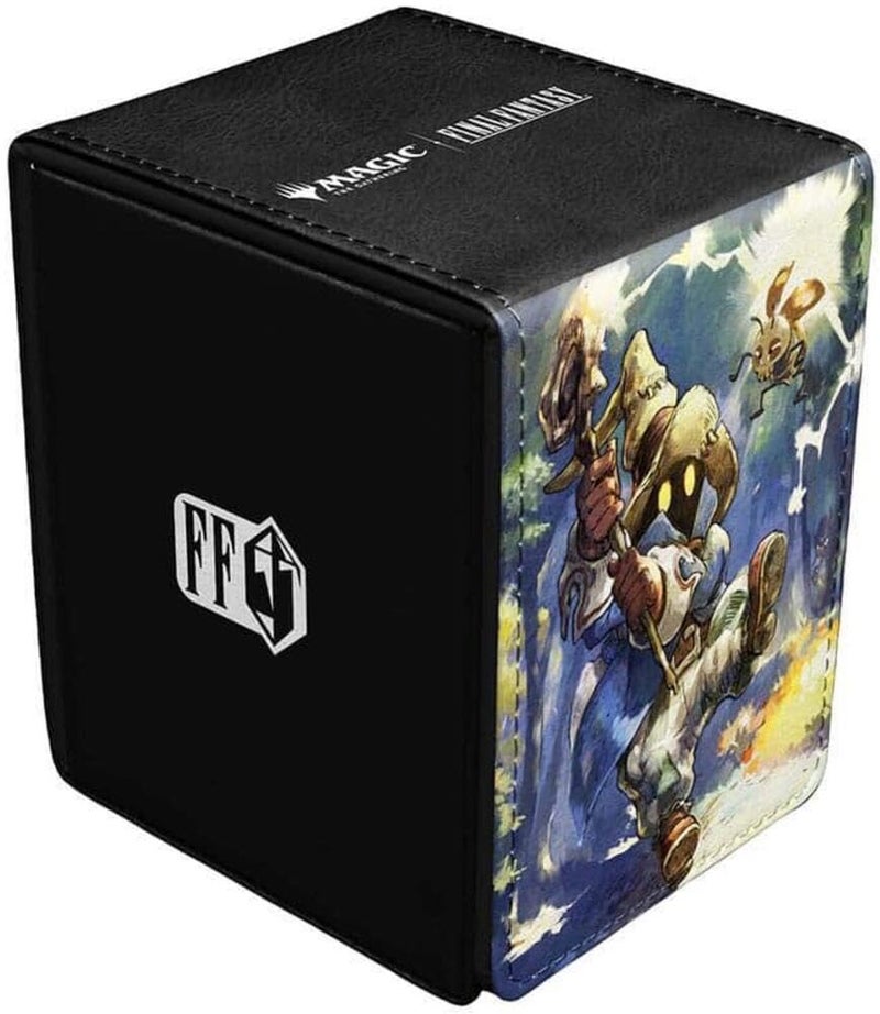 Ultra Pro Magic: The Gathering Universes Beyond â€“ Final Fantasy Alcove Flip Deck Box, Premium â€“ Vivi Ornitier - Image 1