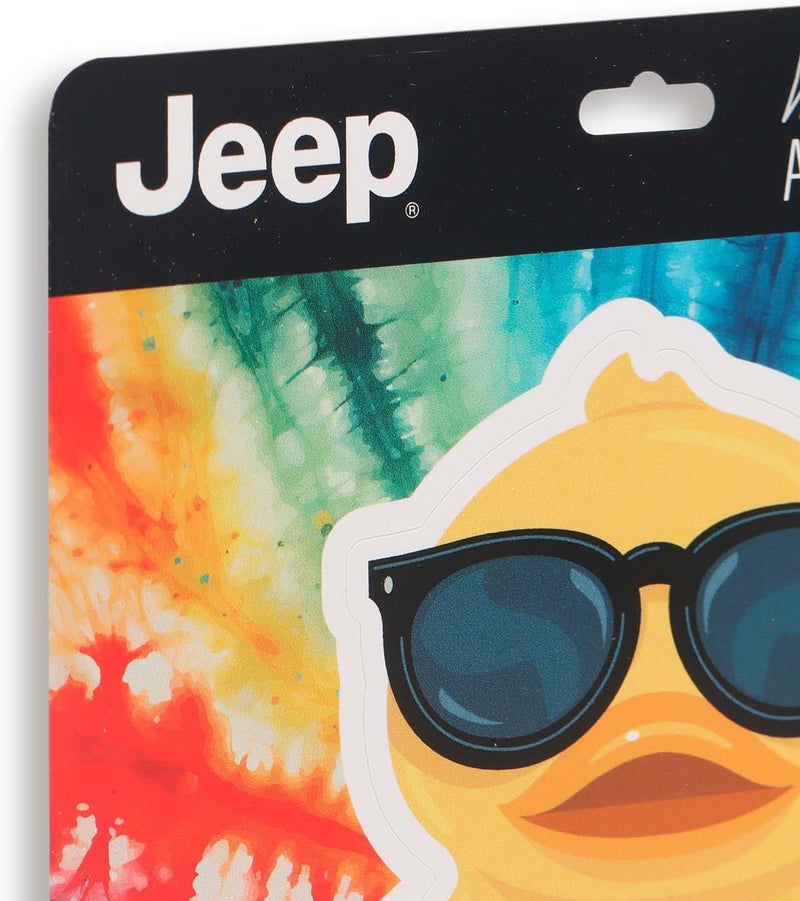 Open Road Brands Jeep Grille Rubber Duck Adhesive Vinyl Decal - Jeep Duck Sticker for Auto, Car, SUV or Laptop - Image 4