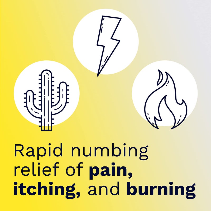 Preparation H Rapid Relief Hemorrhoid Cream with Lidocaine, Numbing Relief for Swelling, Pain, Burning and Itching - 1 Oz Tube - Image 4