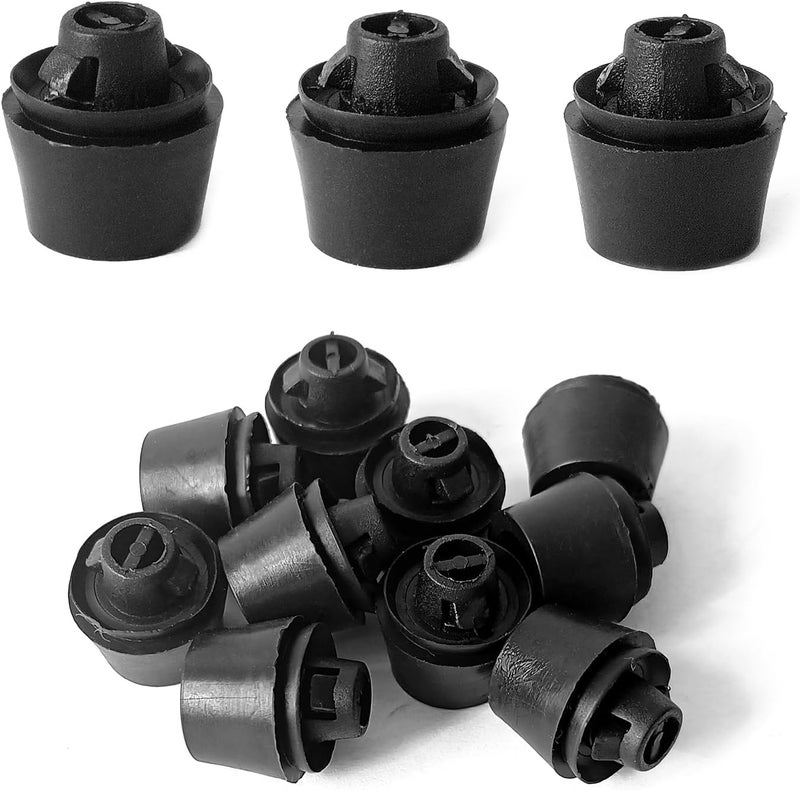 TOPCNOEM 10PCS Trunk Lid Bumper Hood Clip - Image 1