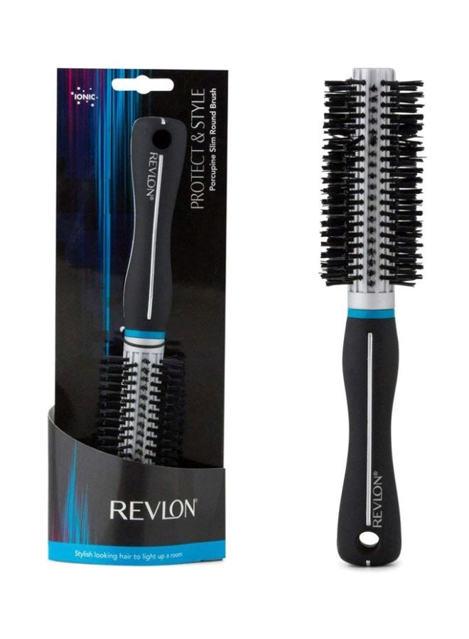 Revlon Porcupine Slim Brush Black/White - Image 3