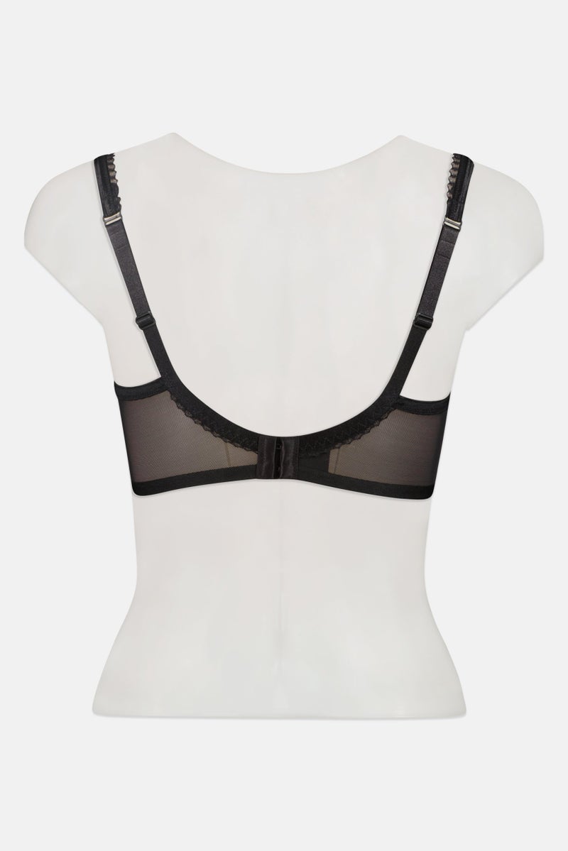 TRIUMPH سوتيان نسائي مبطن مزخرف مع سلك، متعدد الألوان - Image 2