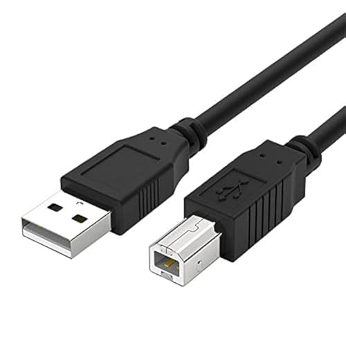 Storel Officejet Pro 9025 Printer Cable to Computer Cord Compatible with HP OfficeJet Pro 8025e,8035e,9015e,9025e,9015,9025,9016,6978, 8035,8025,8210,8710,7740,9018,8720,8028,8740 USB Cord 10 Feet - Image 1