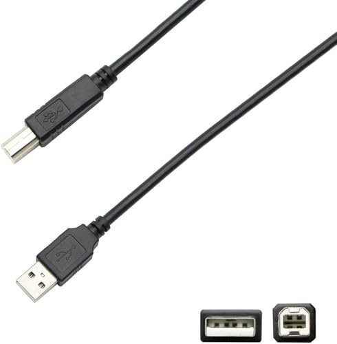 Storel Officejet Pro 9025 Printer Cable to Computer Cord Compatible with HP OfficeJet Pro 8025e,8035e,9015e,9025e,9015,9025,9016,6978, 8035,8025,8210,8710,7740,9018,8720,8028,8740 USB Cord 10 Feet - Image 4