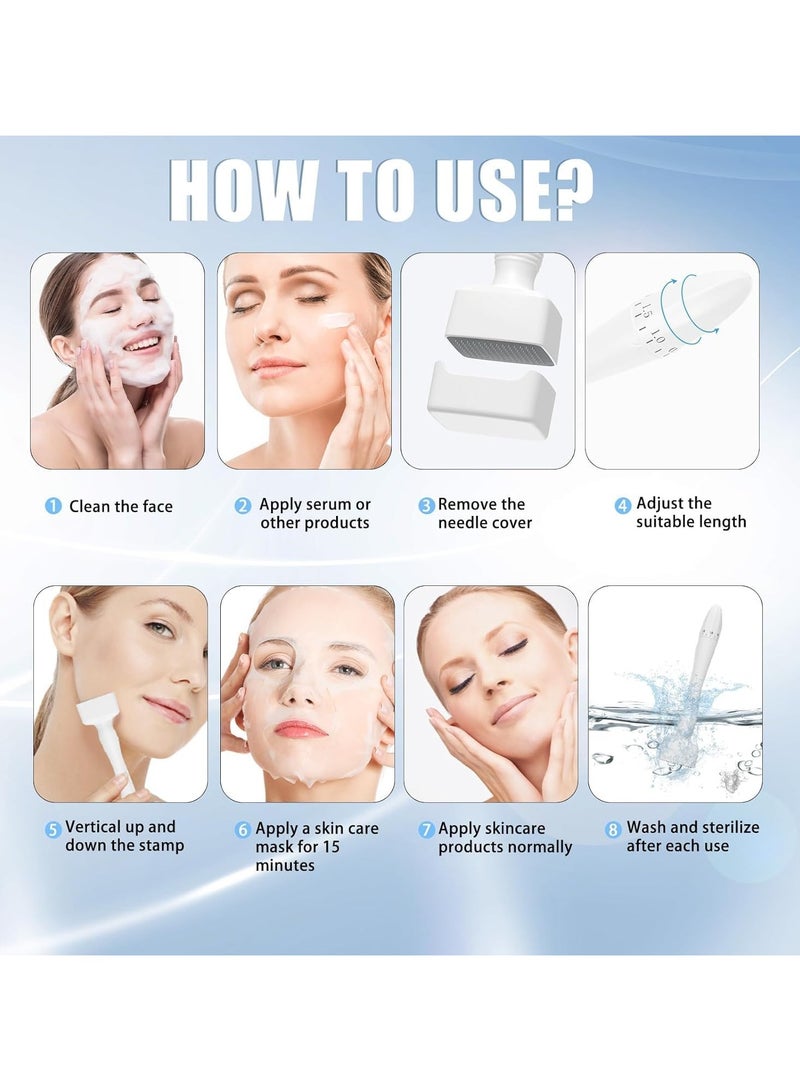 Baeskii Original Derma Stamp, Pofessional Adjustable Derma Pen For Women Men - Image 2