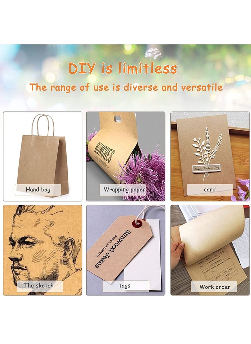 Rubik Art Kraft Paper Roll 30cm x 100f (30meter) Packing Roll Recyclable Paper For Gift Wrapping Decoration Flower Parcel Packaging Shipping (Brown)  - Image 5