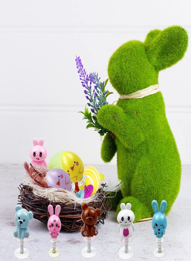 QINGQIU 24 PCS Easter Jumping Popper Toys for Kids Boys Girls Toddlers Easter Basket Stuffers Egg Fillers Gifts Party Favors - Image 3
