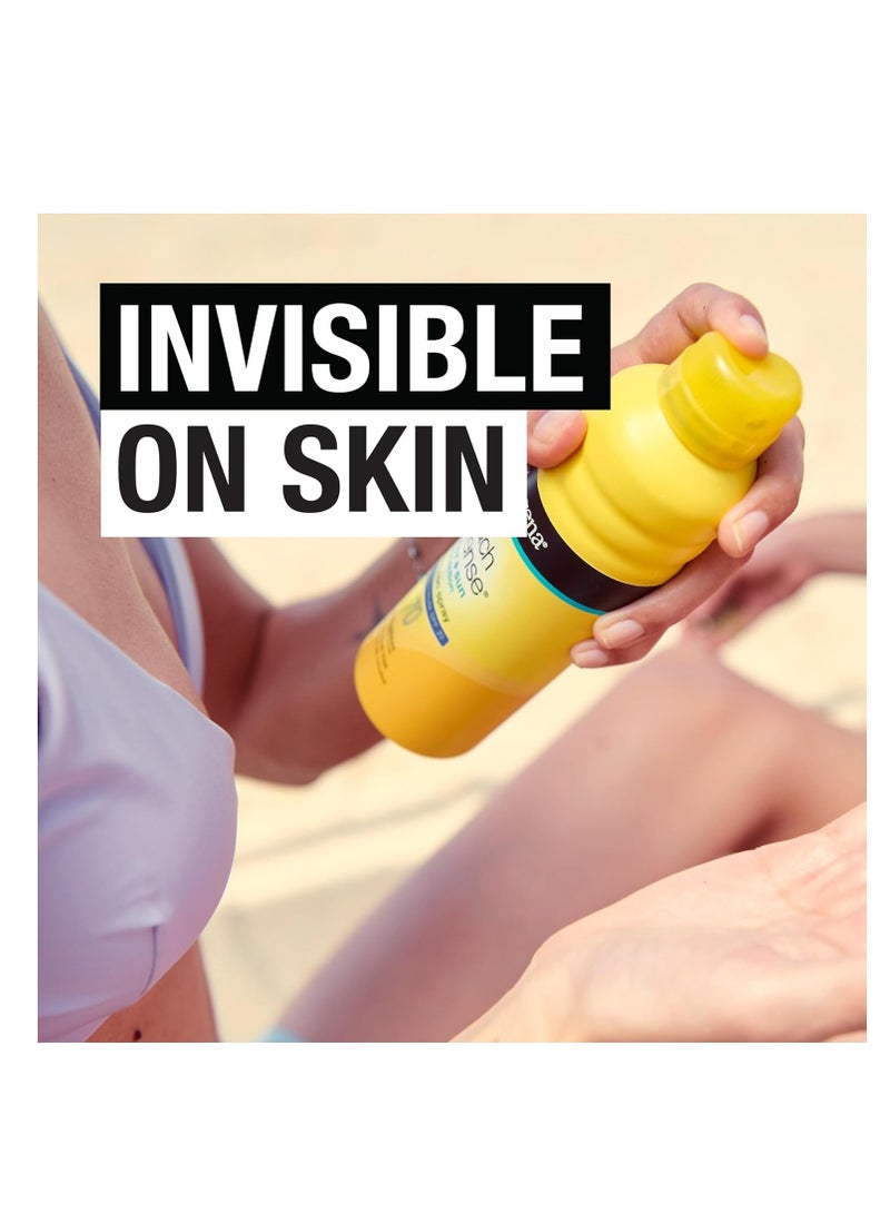 نيوتروجينا بخاخ واقي شمس للدفاع عن الجسم مع حماية واسعة الطيف SPF 50، يحمي من أشعة UVA و UVB، مقاوم للماء وخالي من الزيوت، خالي من الأوكسي بنزون وجفاف سريع - Image 2