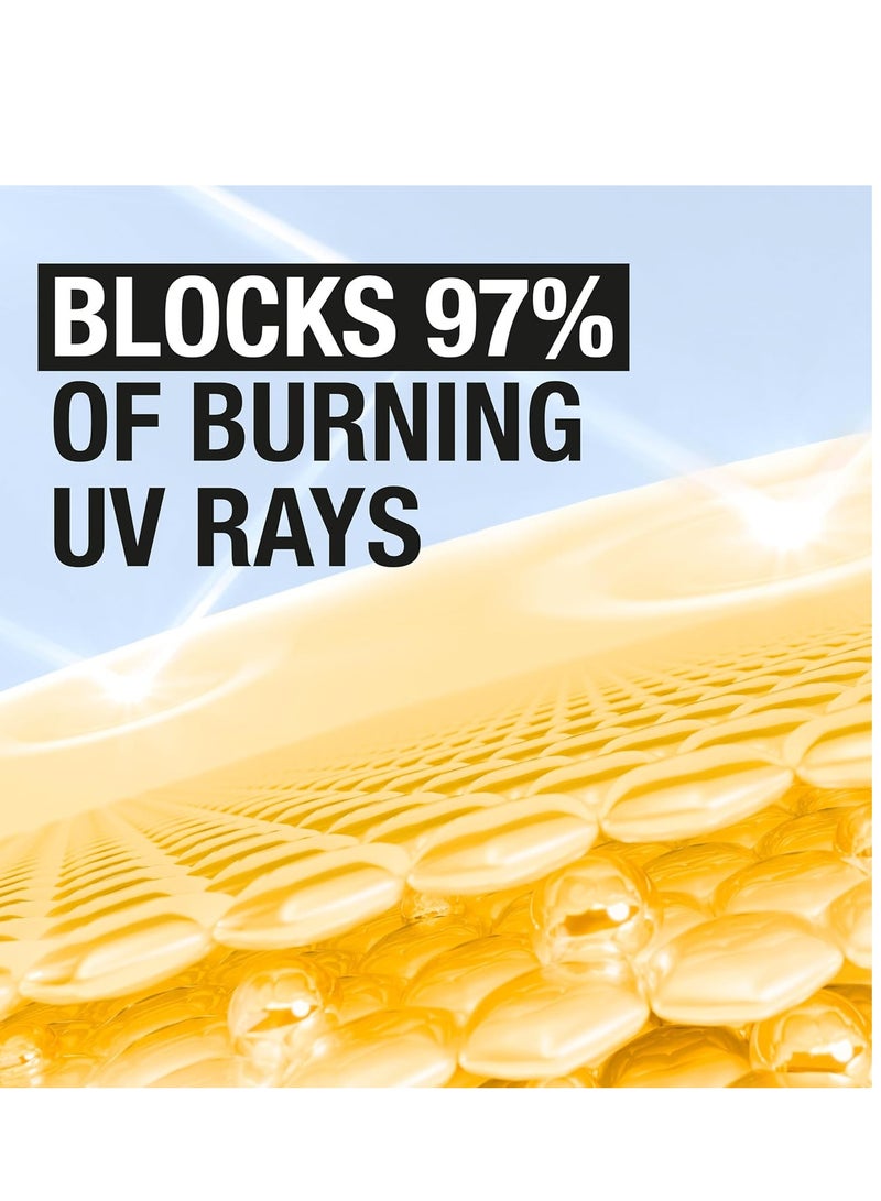 نيوتروجينا بخاخ واقي شمس للدفاع عن الجسم مع حماية واسعة الطيف SPF 50، يحمي من أشعة UVA و UVB، مقاوم للماء وخالي من الزيوت، خالي من الأوكسي بنزون وجفاف سريع - Image 4