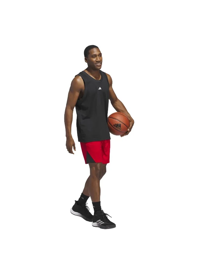 adidas Originals Legends Tank Black Basketball Tops 2Xs